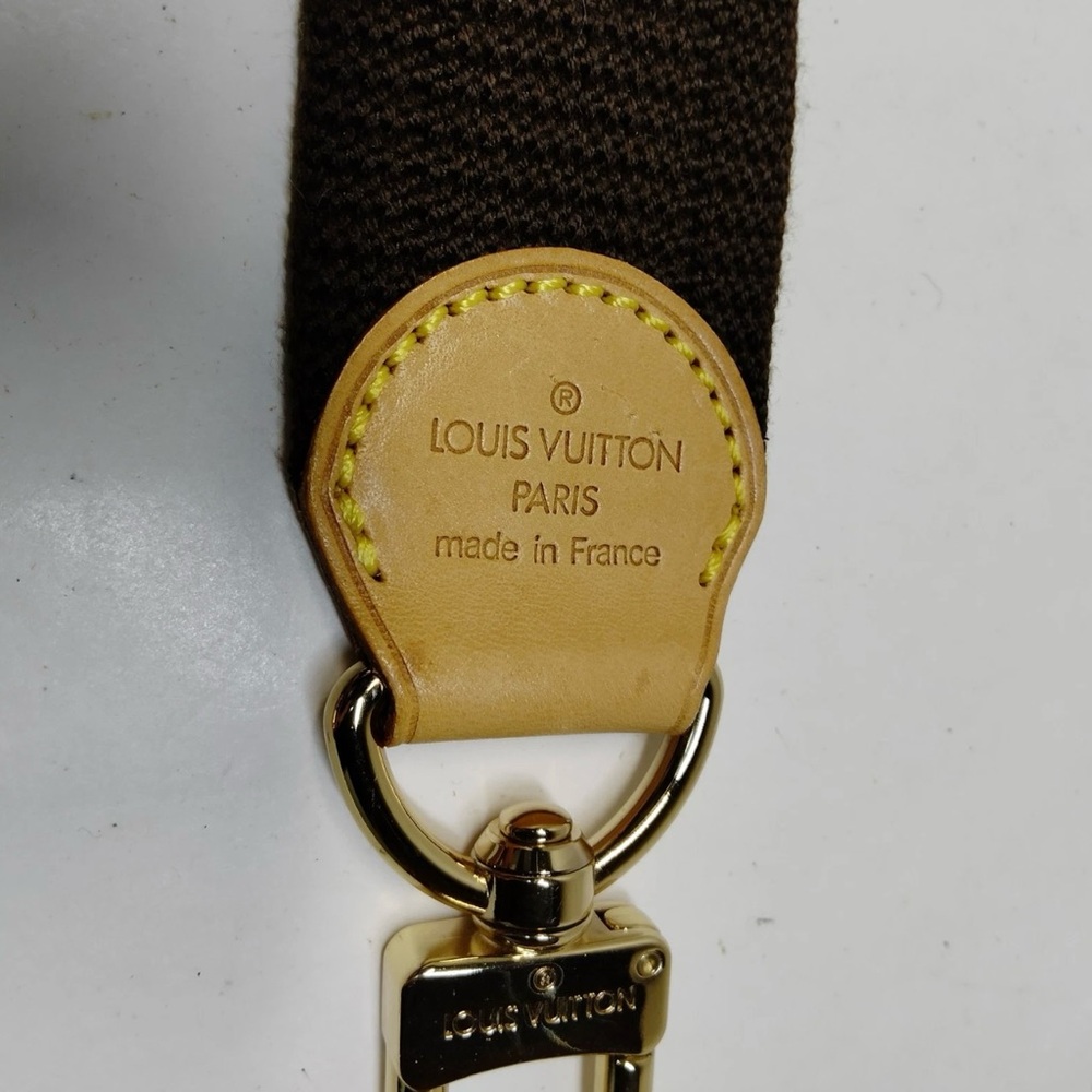 Louis Vuitton Brown and Gold Strap - Picture 7 of 9